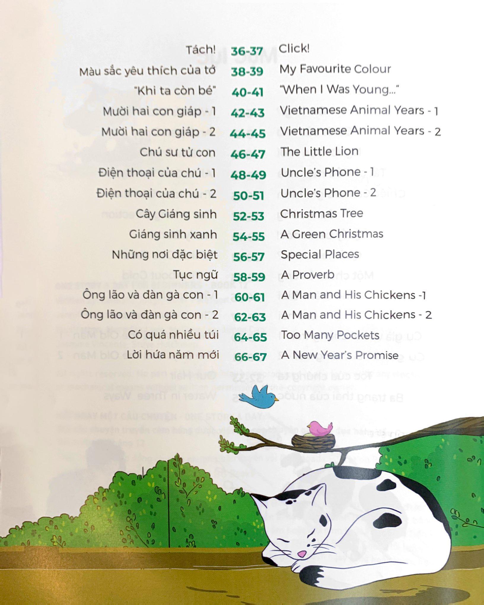 Mỗi Ngày Một Câu Chuyện - One Story A Day - 365 Câu Chuyện Truyền Cảm Hứng Được Viết Bởi Các Chuyên Gia Giáo Dục Hàng Đầu Canada - Tháng 12