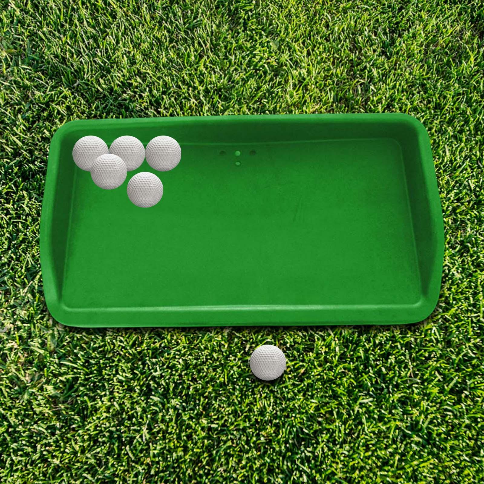 Lightweight Golf Ball Tray, Holder Accessories for Practice Outdoor Home Backyard