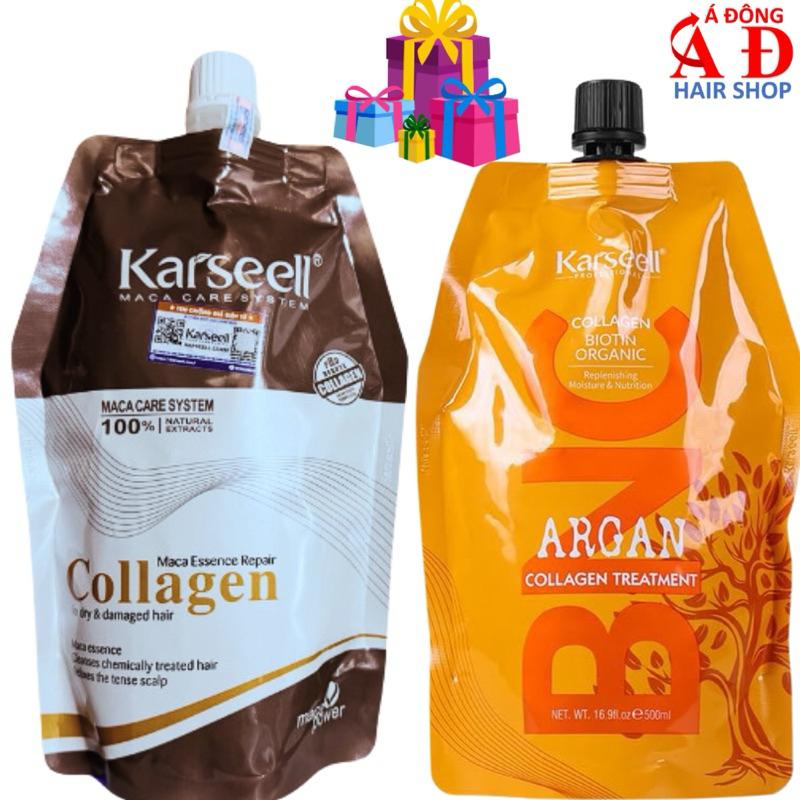 Dầu hấp ủ tóc Karseell BNC Collagen phục hồi suôn mượt tóc 500ml