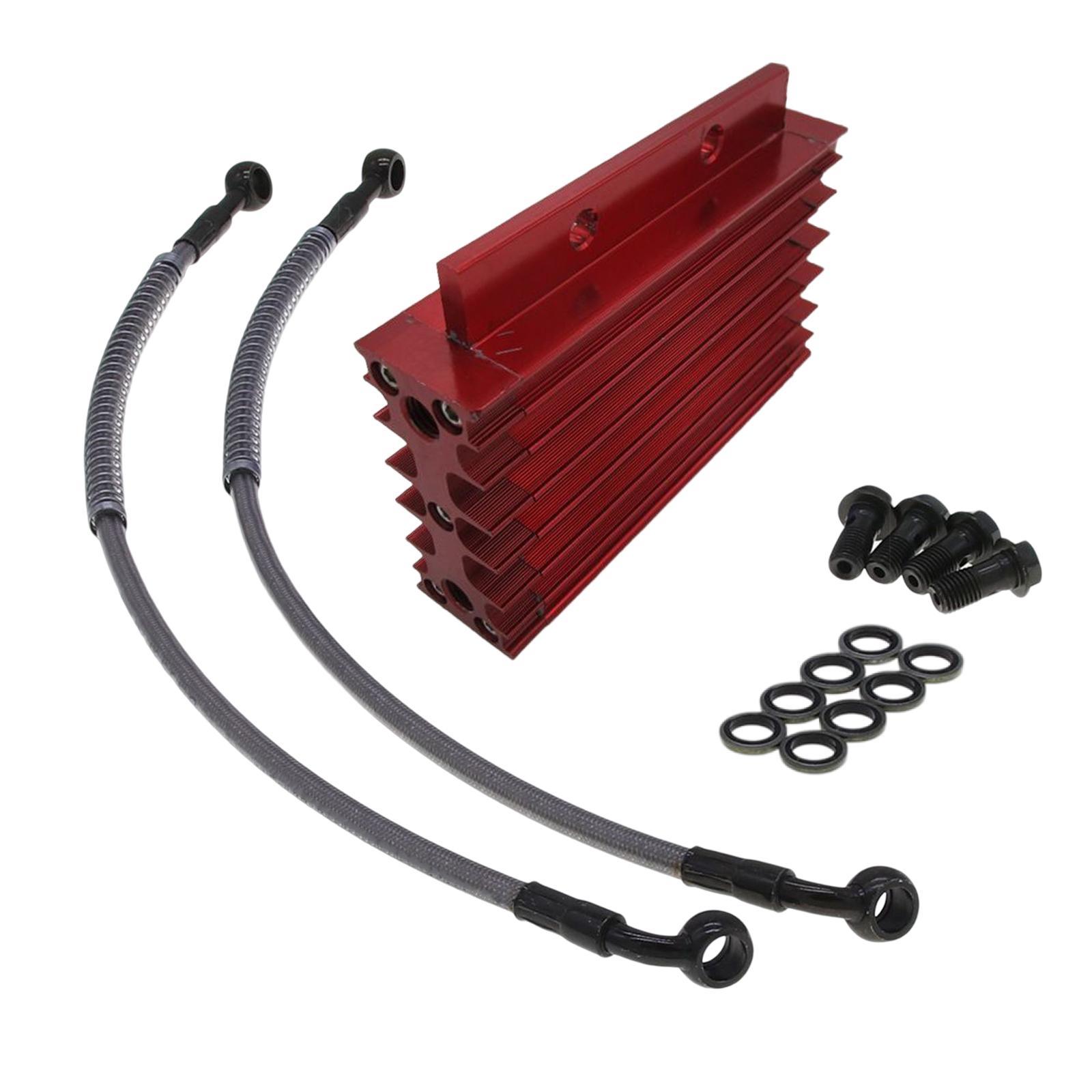 Oil Cooler, Aluminum Oil Cooler Radiator for Monkey 125cc 140cc Professional