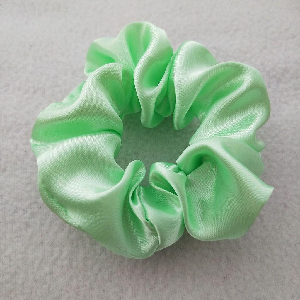 Ỉ 200 Dây Cột Tóc, Buộc Tóc Vải Scrunchies Siêu Xinh Dễ Thương Nhiều Màu CTV1