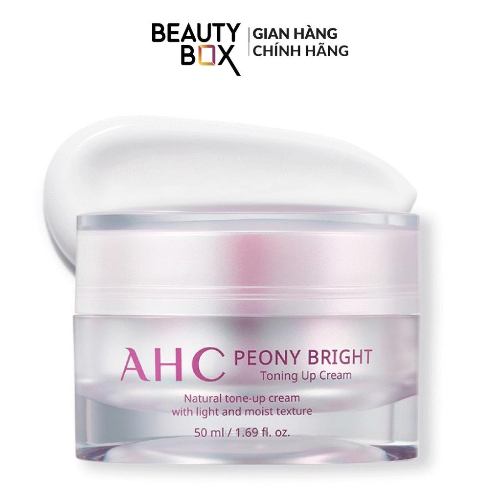 Kem Dưỡng Làm Sáng Da AHC Peony Bright Toning Up Cream 50ml