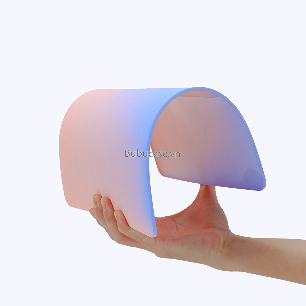 Ốp dành cho Macbook - Case For Macbook Nhựa Dẻo Màu Pastel Thanh Lịch - Loại Hở Táo - Combo 2 in 1 Tặng Kèm Phủ Phím Cùng Màu - Full Dòng Máy