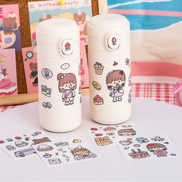 Sticker Cute, Hình Dán Dễ Thương Trang Trí - S01