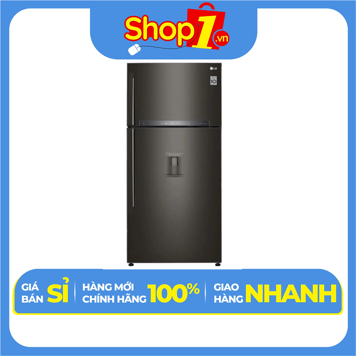 Tủ Lạnh LG Inverter 478 lít GN-D602BL - Hàng Chính Hãng - Chỉ Giao Hà Nội