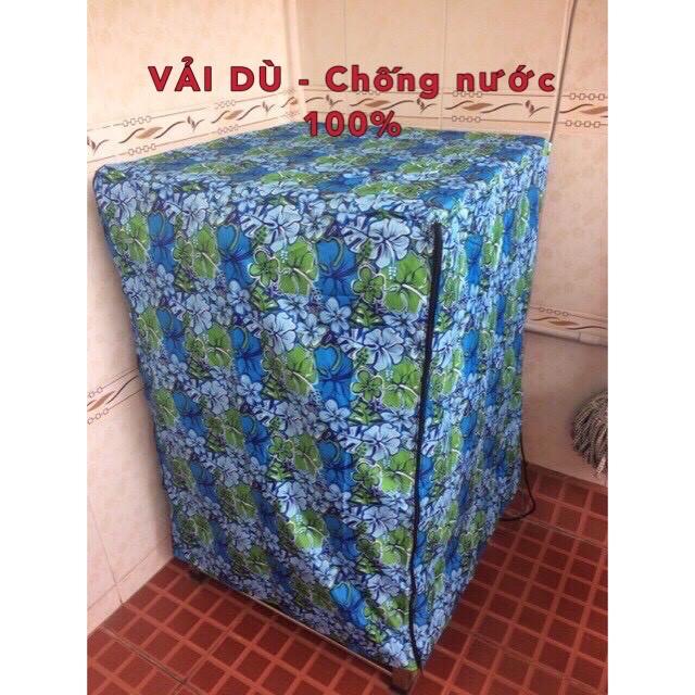 Vỏ Bọc Máy Giặt Cửa Trên, Áo Trùm Máy Giặt Cửa Trên (Lồng Đứng), Vải Bạt, Vải Dù Chống Mưa Chống Nắng