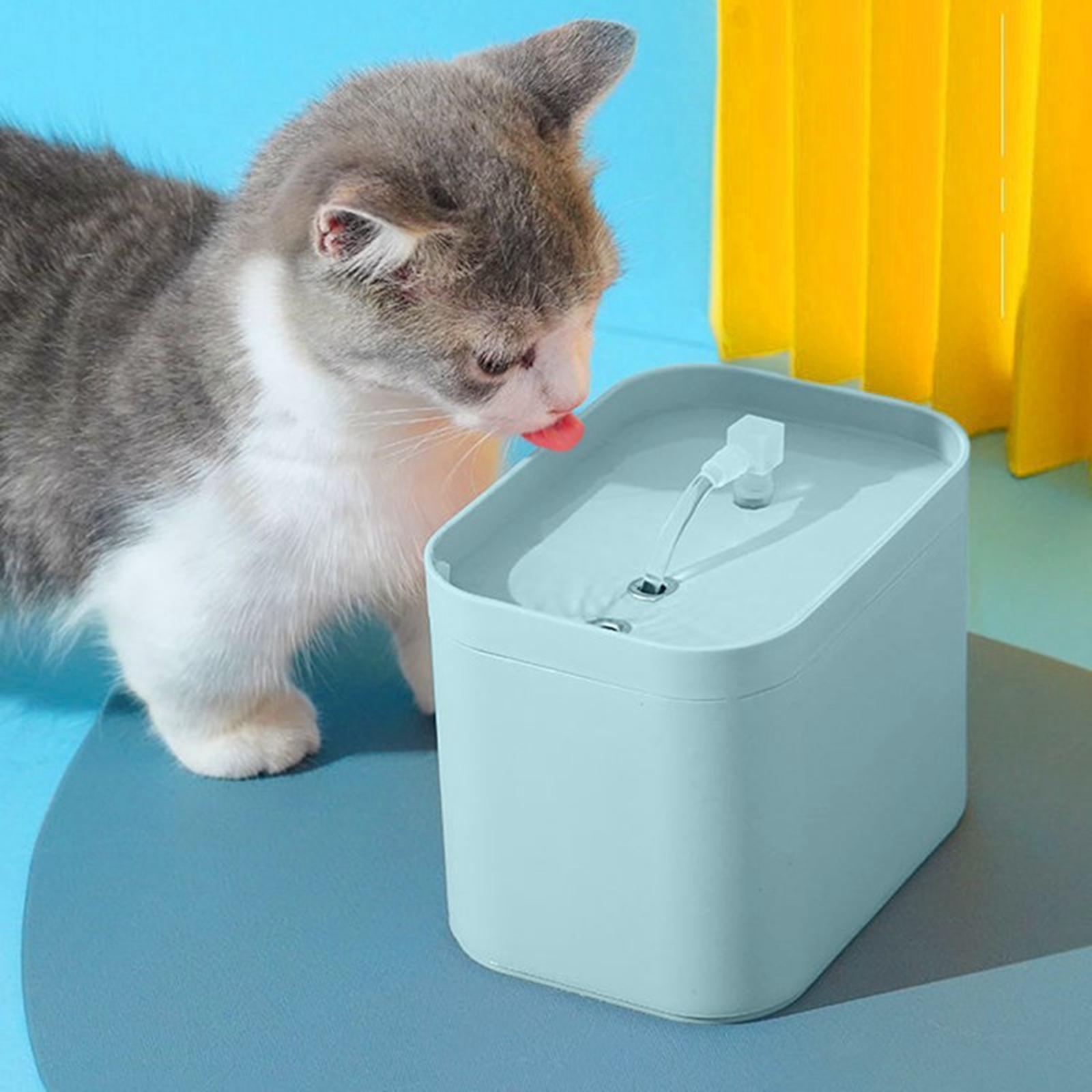 Electric Pet Water Fountain w/ Filter 1.5L Quiet Water Dispenser
