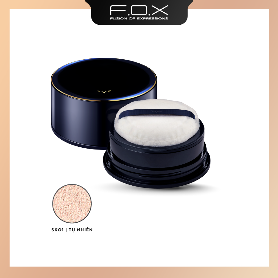 Phấn Phủ FOX Dạng Bột Khoáng Kiềm Dầu Sheer Finish Loose Powder 25g