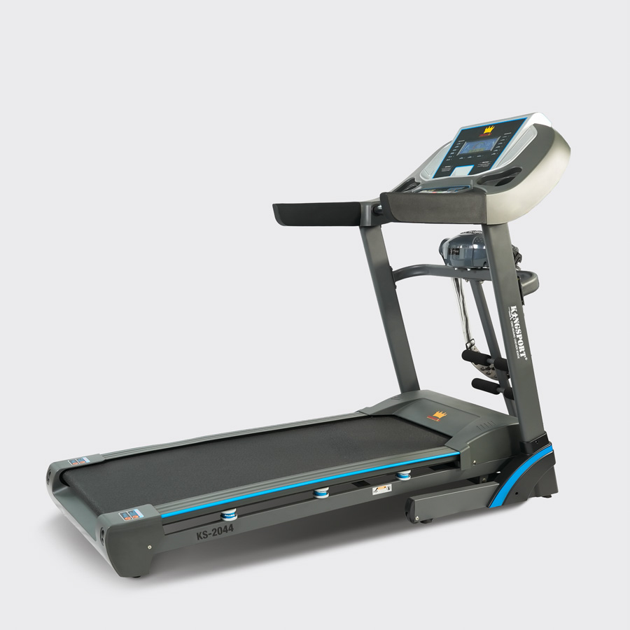 Máy chạy bộ tại nhà Kingsport Luxury KS-2044 Đa Năng Có chức nâng dốc tự động, kèm theo đai massage và thanh gập bụng