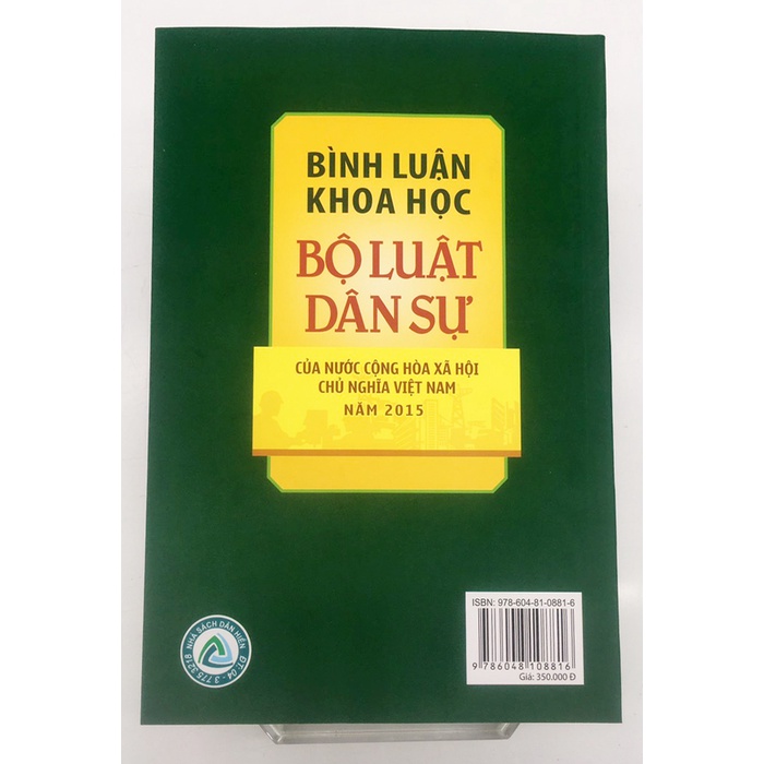 Sách - Bình luận khoa học bộ luật dân sự