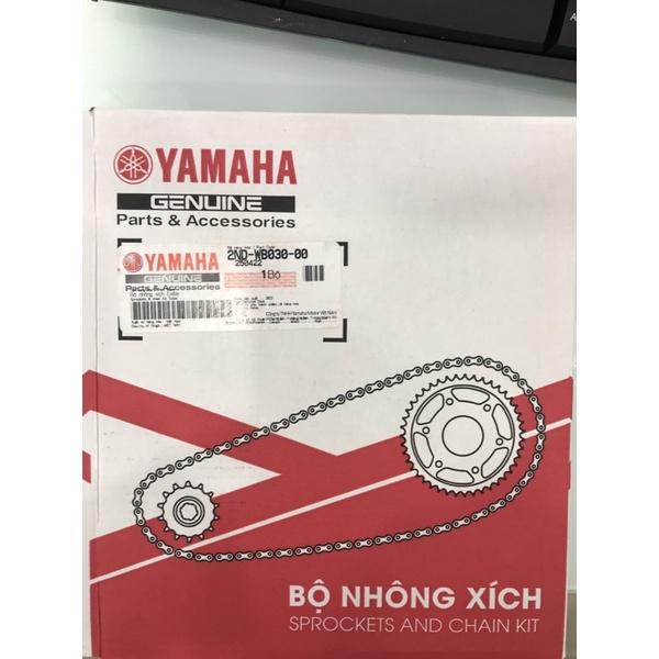 Bộ nhông xích chính hãng Yamaha dùng cho xe Exciter - Yamaha town Hương Quỳnh