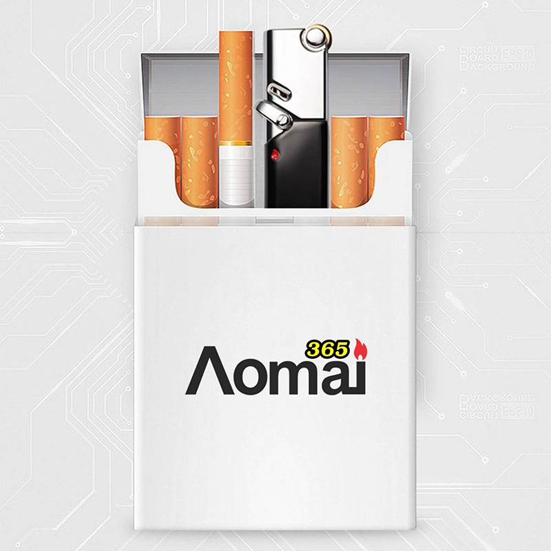 Bật Lửa Khè Gas Đá Rảnh Tay AOMAI AM365 – Xài Gas