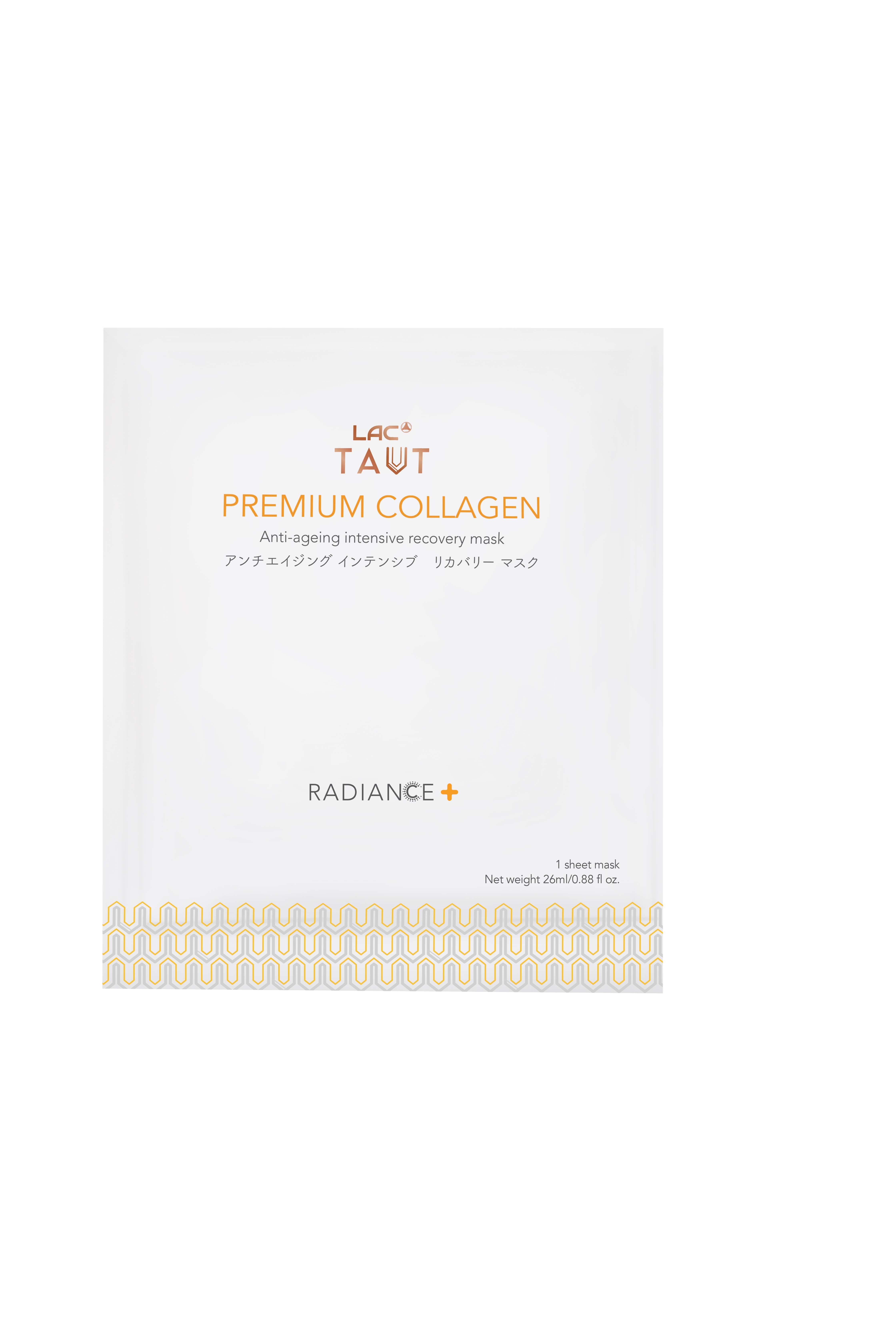MẶT NẠ BỔ SUNG COLLAGEN LAC TAUT RADIANCE+ PREMIUM (5 MIẾNG)