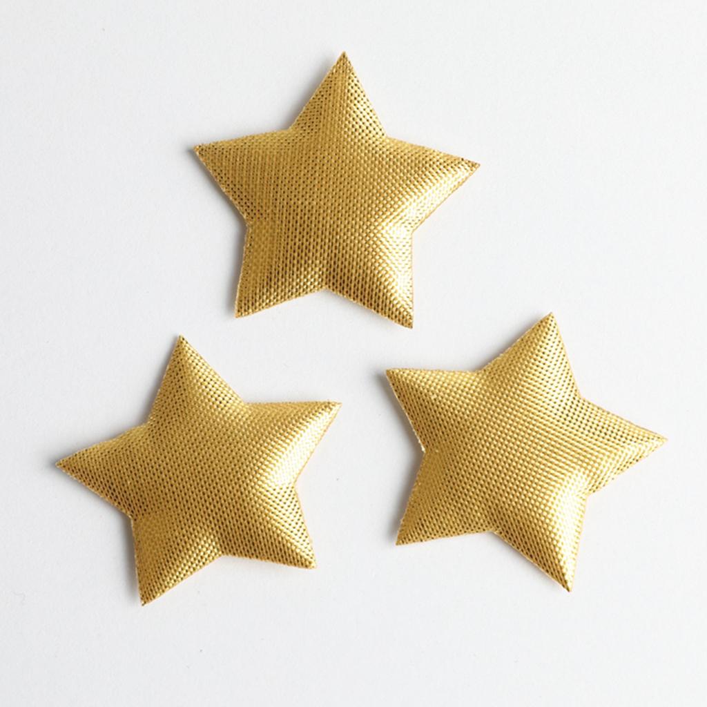 100PCS GOLDEN GLITTER STAR CONFETTI SPRINKLE HANGING CEILING WEDDING DECOR