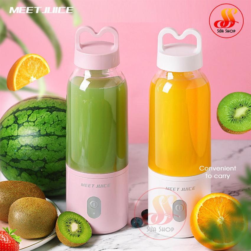 Máy xay sinh tố mini MEET JUICE CẦM TAY loại đẹp