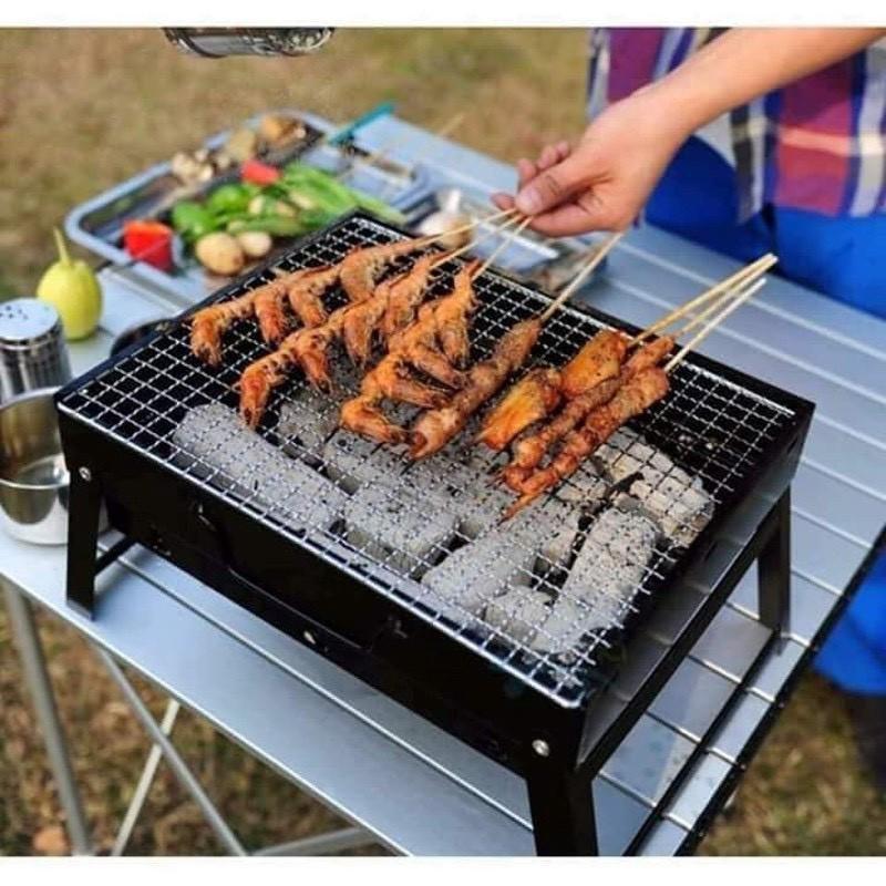 Bếp nướng than hoa BBQ ngoài trời cao cấp