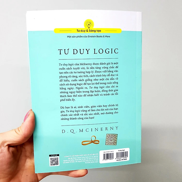 Tư Duy Logic (Being Logical) - Để Nghĩ Thông Minh Hơn - D.Q.McInery - Nguyễn Thụy Khánh Chương dịch - Tái bản - (bìa mềm)