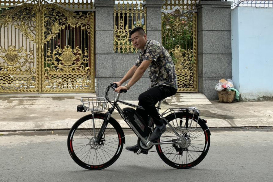 XE ĐẠP ĐIỆN AZI E-BIKE 700C