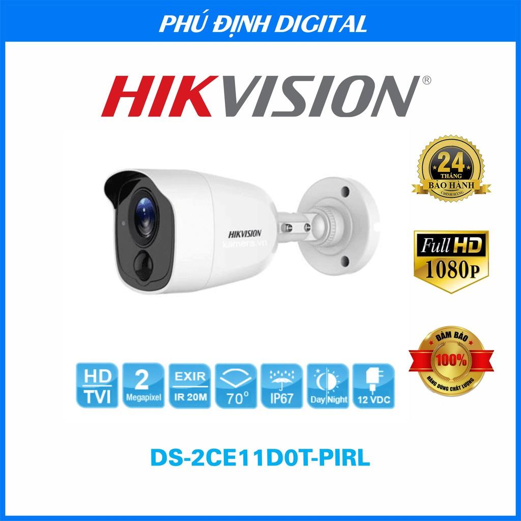 Camera Hikvision quan sát ngoài trời chống trộm hồng ngoại - Hàng Chính Hãng