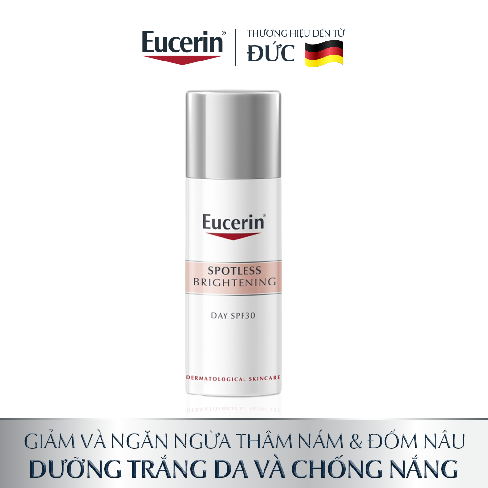Kem dưỡng ngày giảm thâm nám &amp; sáng da Eucerin Spotless Brightening SPF30 50ml