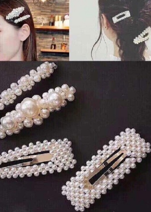 4 Kẹp Tóc Kiểu Hàn Dễ Thương