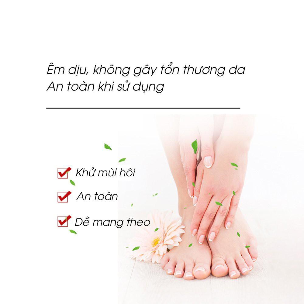 Xịt khử mùi giày Nano Bạc mùi dịu nhẹ 260ml chai xịt ngược khử mùi giày dép tủ giày hiệu quả, An toàn , không gây HẠI