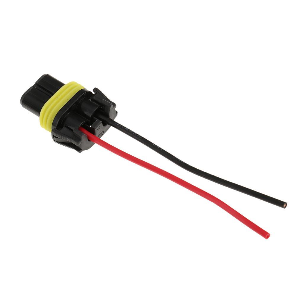 10 Pieces 9005 Headlight Fog Light Universal Wiring Harness Socket Wire