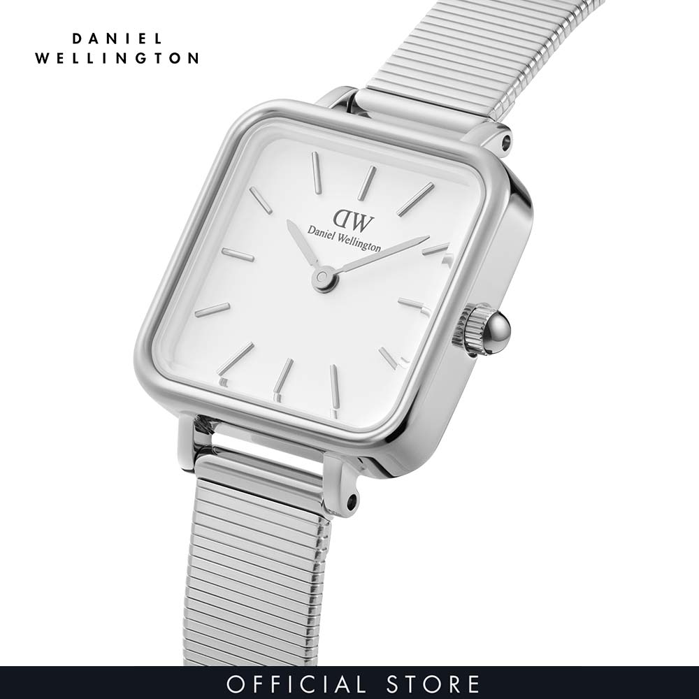 Đồng hồ Nữ Daniel Wellington dây lưới - Quadro Studio 22x22 mm DW00100521