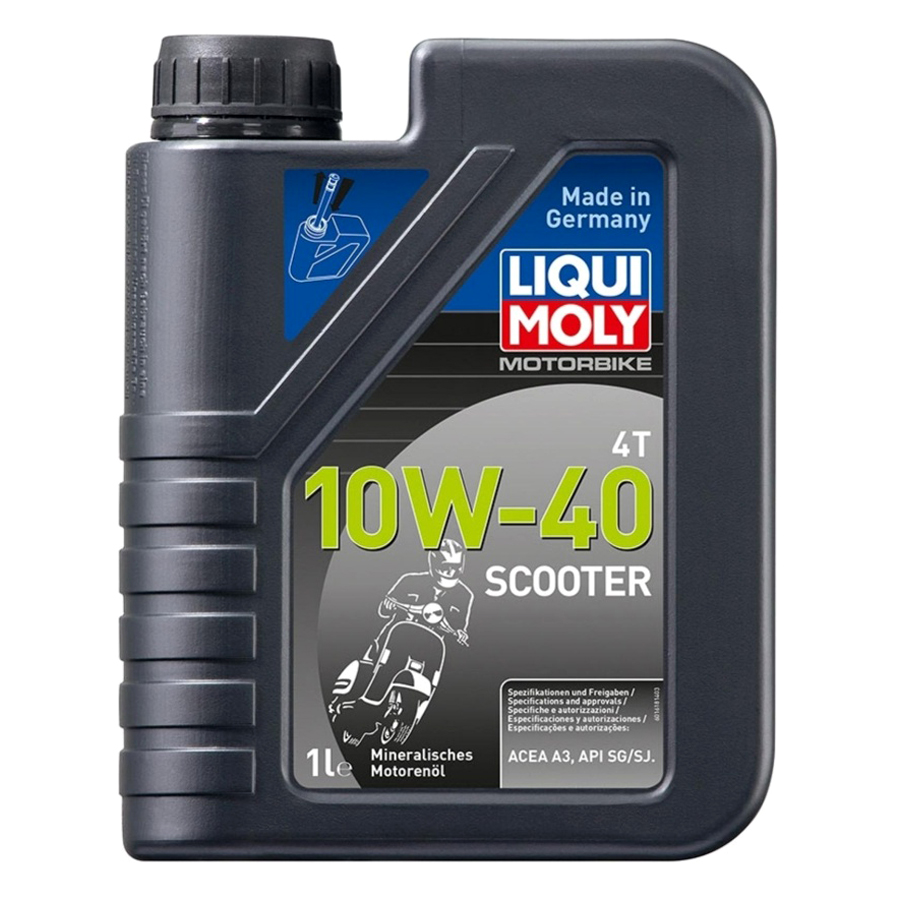 Dầu Liqui Moly Motorbike Scooter 4T 10W-40 (1L)