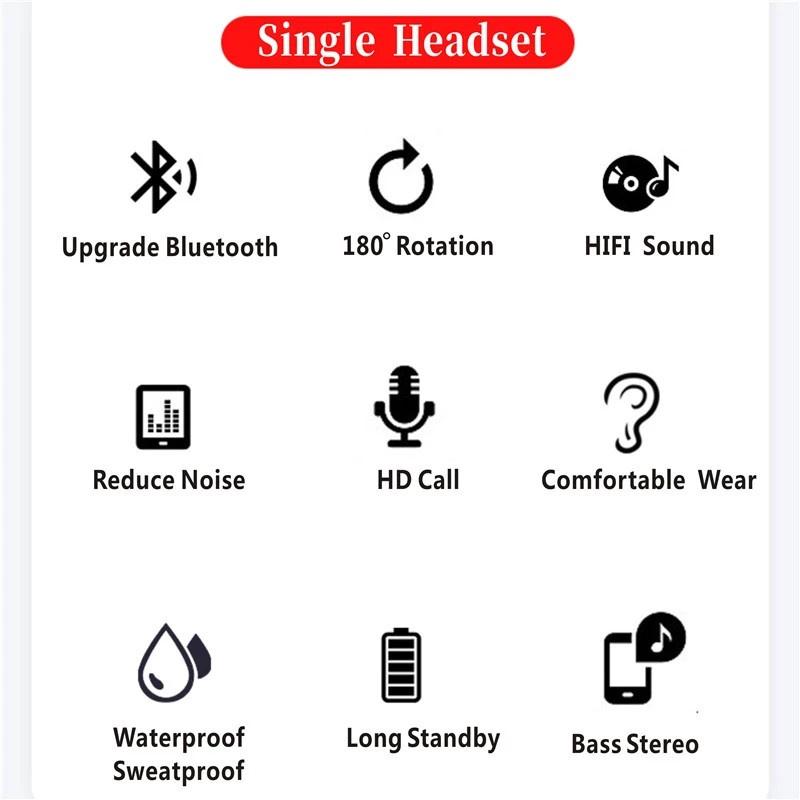 Tai nghe không dây Lenovo Hx106 kết nối Bluetooth 5.0 kèm mic thời trang-Hàng chính hãng