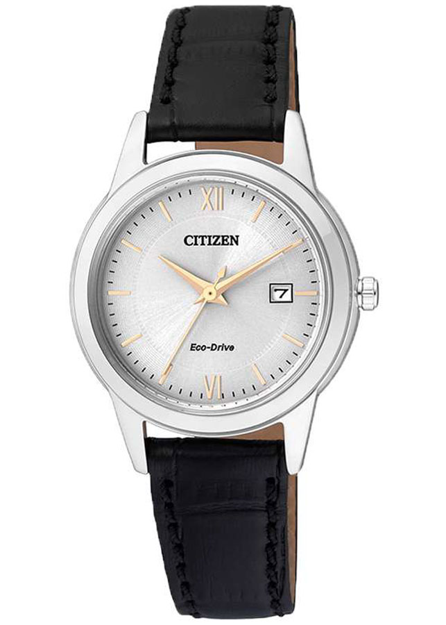 Đồng Hồ Nữ Citizen Dây Da FE1086-12A - Mặt Trắng