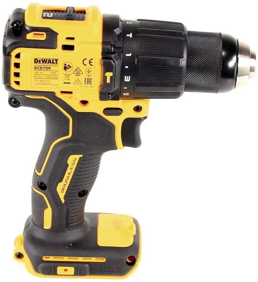 THÂN MÁY KHOAN CẦM TAY PIN 20VMAX/BL 340W DEWALT DCD709N- HÀNG CHÍNH HÃNG