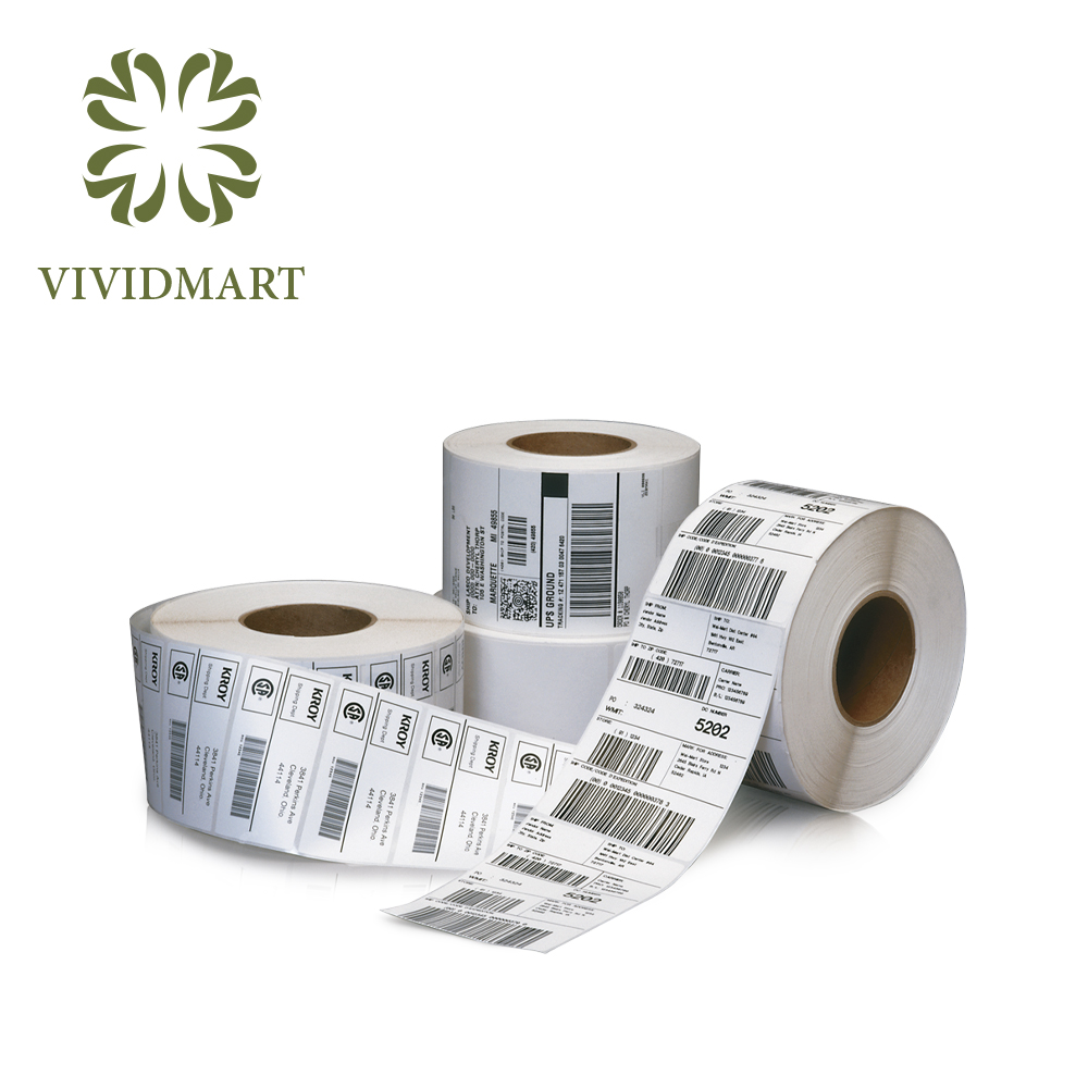 DECAL THƯỜNG 80x40mm IN MÃ VẠCH, IN TEM CUỘN 50m