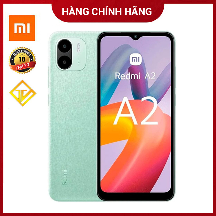 Điện thoại Xiaomi Redmi A2 2GB/32GB MediaTek Helio G36 , Pin 5000 mAh - Hàng chính hãng