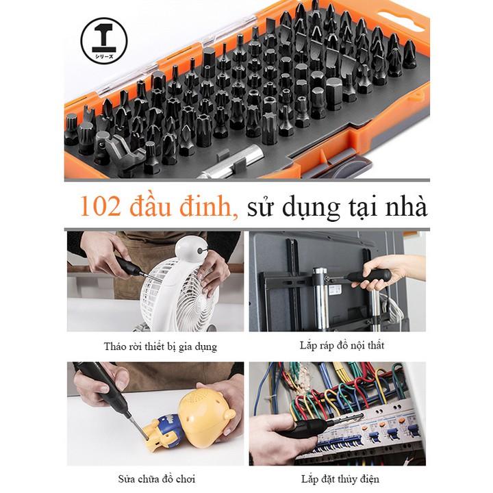 Bộ tuốc nơ vít không dây , All in one Type-C Charing - Home and Garden