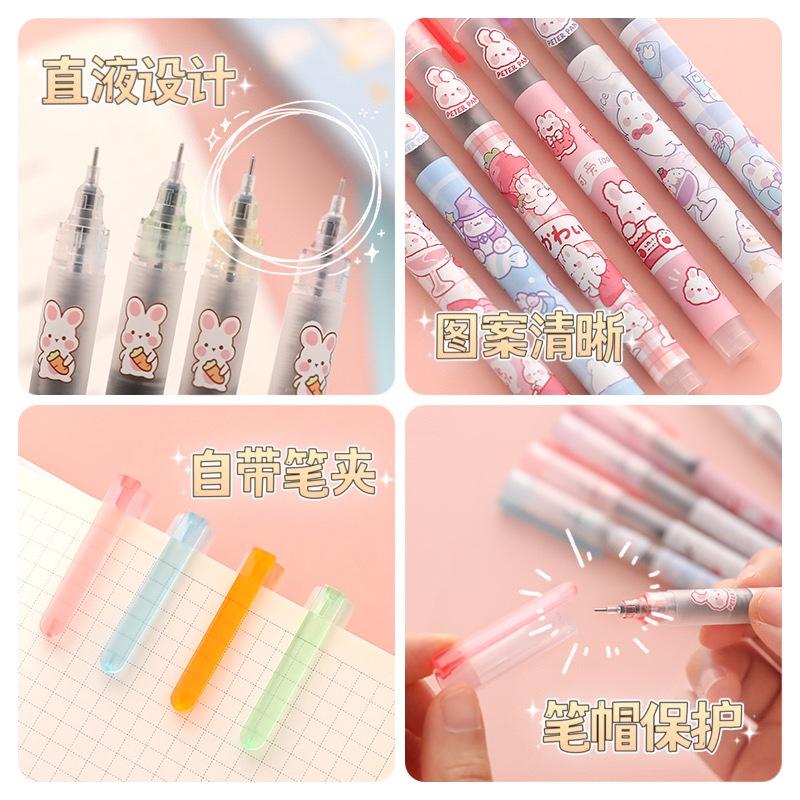Hộp Bút Dạng Lỏng Kèm Hộp Đựng Bút Cỡ Lớn Họa Tiết Hoạt Hình Dễ Thương Cho Học Sinh