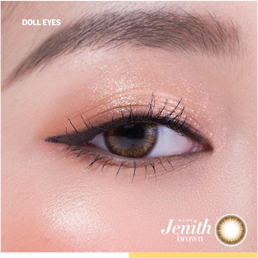 Kính áp tròng DOLL EYES Jenith Brown- Fall In Love Collection 13,5mm