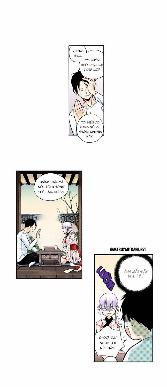 ngôi nhà của người phục chế chapter 1.5 23