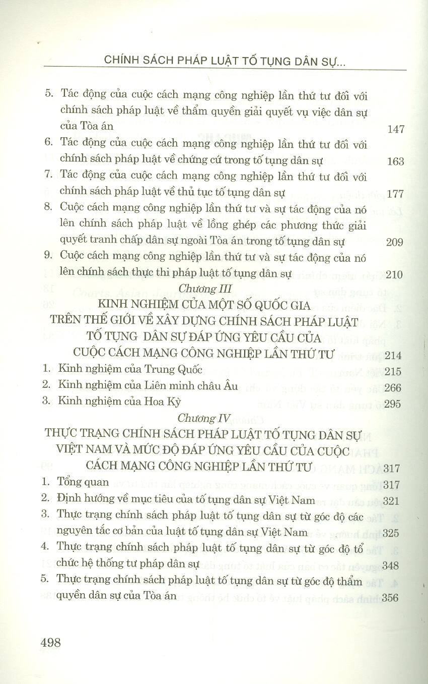 Chính Sách Pháp Luật Tố Tụng Dân Sự Đáp Ứng Yêu Cầu Của Cuộc Cách Mạng Công Nghiệp Lần Thứ Tư Ở Việt Nam