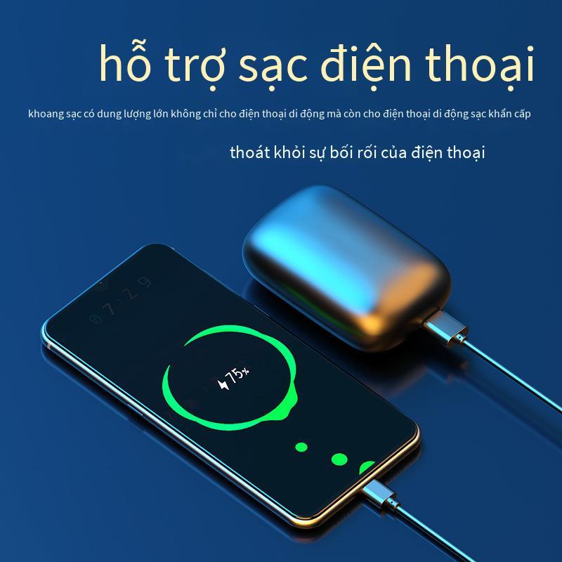 Tai nghe bluetooth không dây S19 mới được ưa chuộng nhất khái niệm dẫn truyền xương bán trong tai hai tai cảm ứng màn hình kỹ thuật số mẫu riêng phổ quát