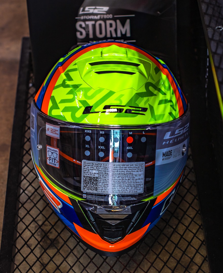 Mũ Bảo Hiểm Fullface Hai Kính LS2 FF800 Storm