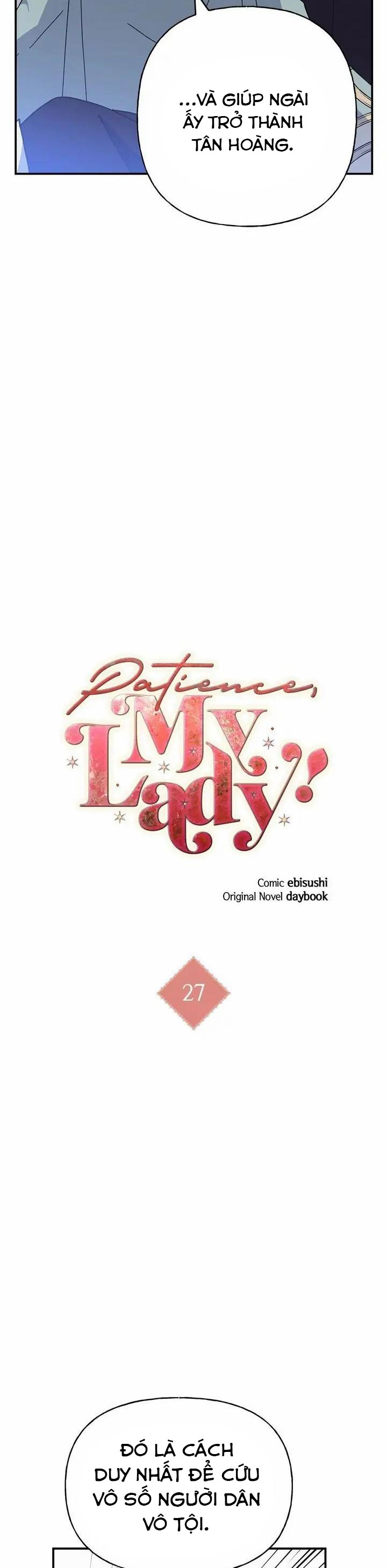 bình tĩnh nào, tiểu thư! chapter 27 7