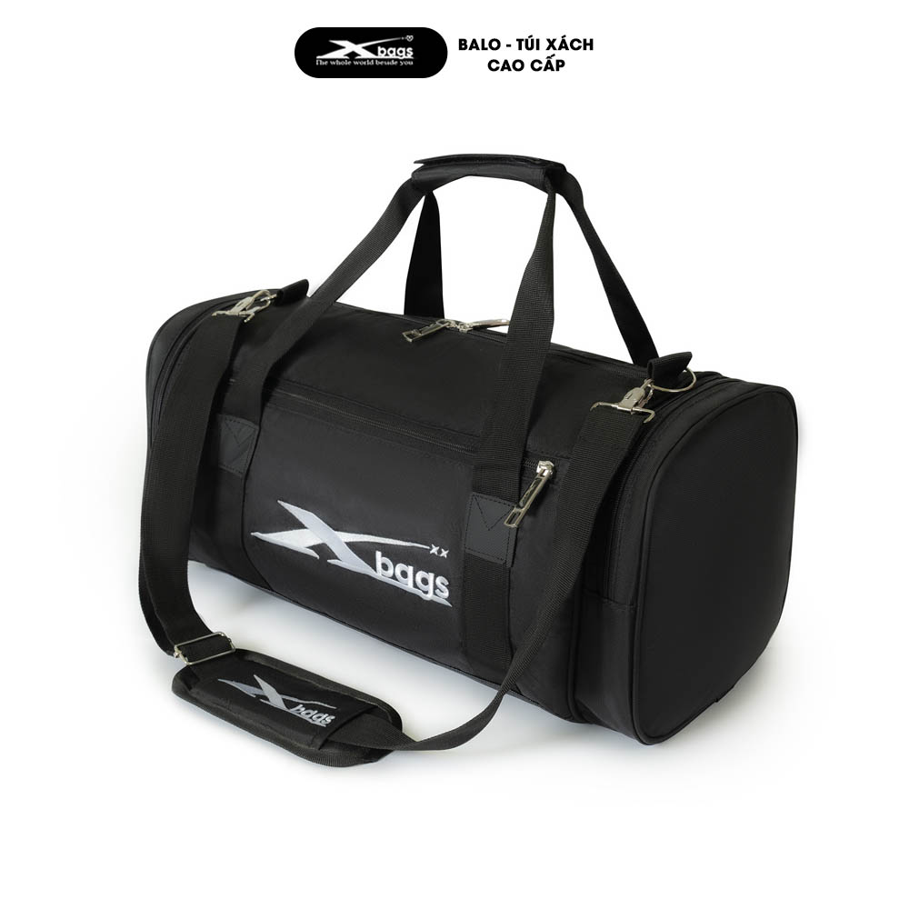 Túi Trống Thể Thao Xbags Xb6001 Cao Cấp Màu Đen, Chống Nước Tốt, Có Ngăn Giày Riêng Tiện Dụng, Chuyên Nghiệp Cá Tính!