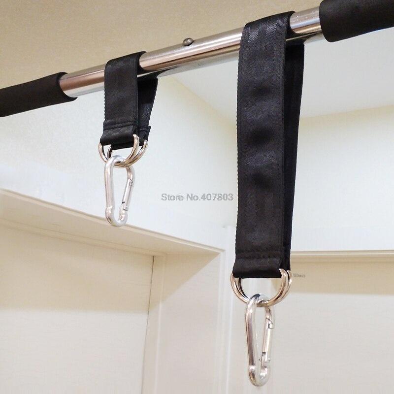 Dây Hanging Strap DIY Kèm Móc Khóa Dùng Cố Định Hệ Thống Ròng Rọc Phụ Kiện Phòng GYM