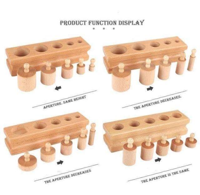 Bộ trụ có núm loại nhỏ (Mini Cylinder blocks)