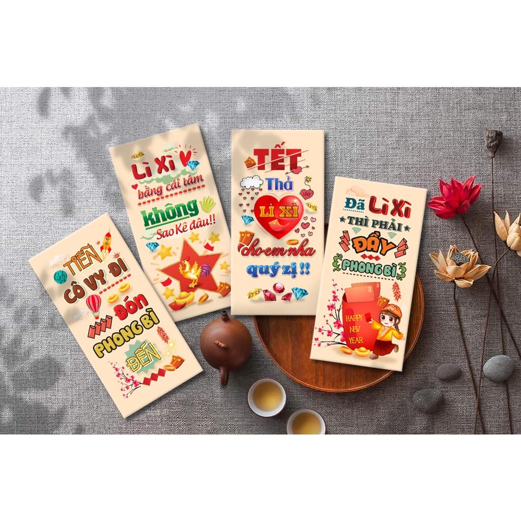 50 Bao lì xì 2022 chất nhất quả đất