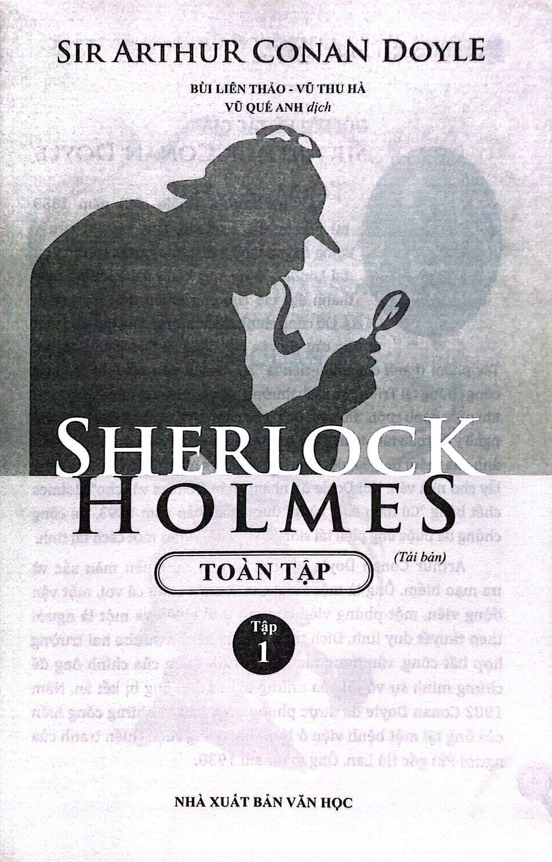 Sherlock Holmes Toàn Tập - Tập 1