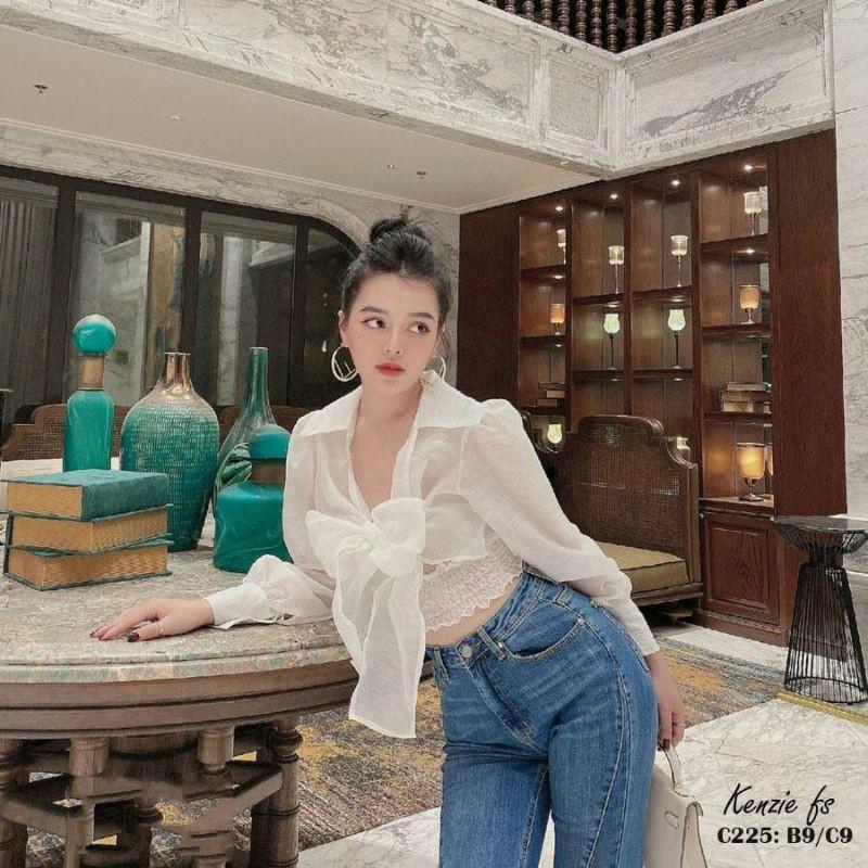 ÁO SƠ MI VOAN CỘT XỊN
