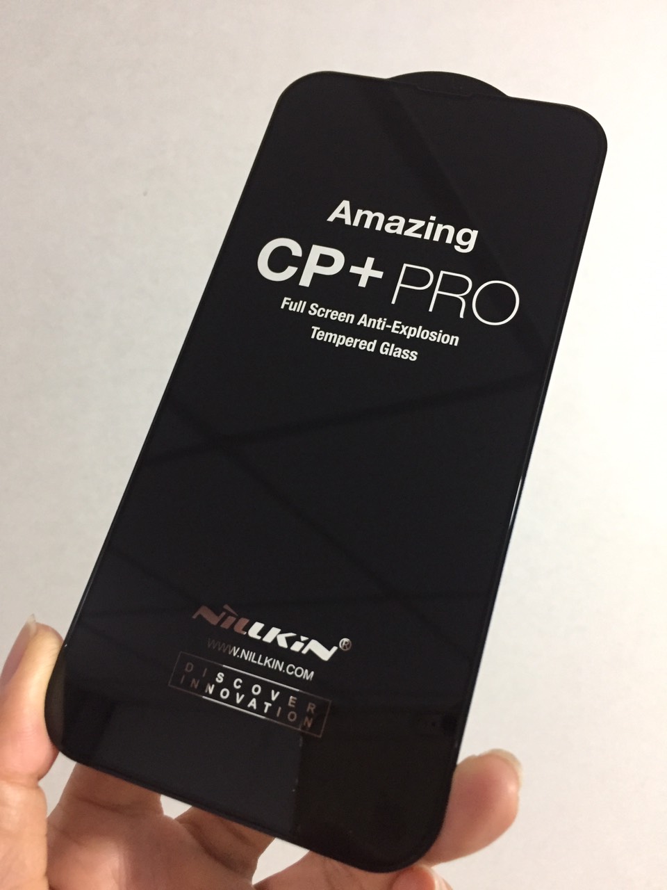 Cường lực full màn hình viền đen 0.3mm cho iP 6.7inches Nillkin Amazing CP+PRO _ Hàng chính hãng
