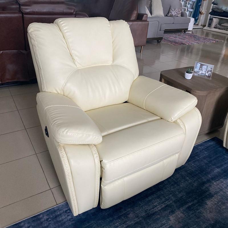 Ghế sofa đơn ngã lưng thư giãn sang trọng SMLIFE Jonathan 1C | D99 x R96 x C99cm | nâng hạ lưng ghế